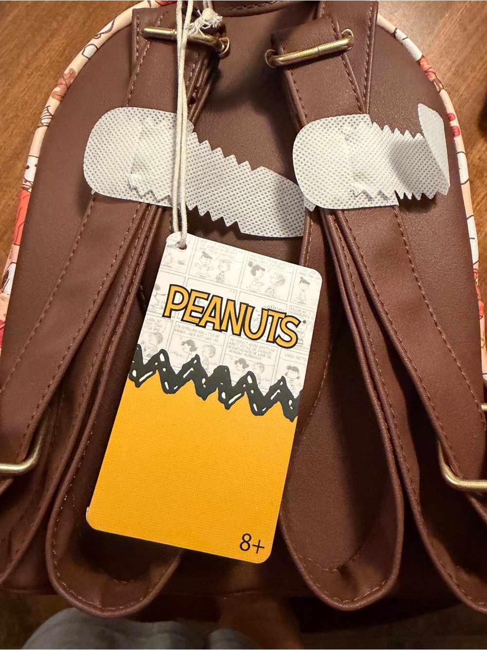 Loungefly Peanuts Snoopy Fall Things Mini Backpack - Picture 3 of 5